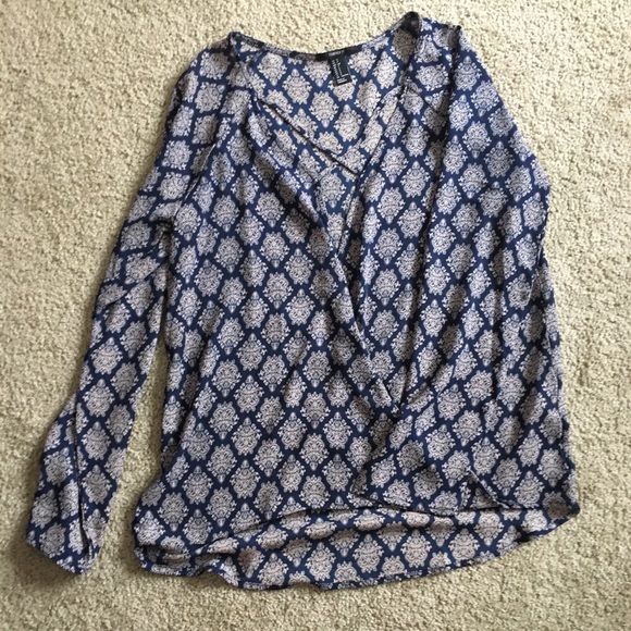 Patterned blouse - Picture 1 of 3